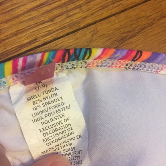 Peace ✌️ Triangle Bikini Small XL Pink - Picture 3 of 4